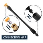 JOEJET Pressure Washer Replacement Gun and Nozzle Tips