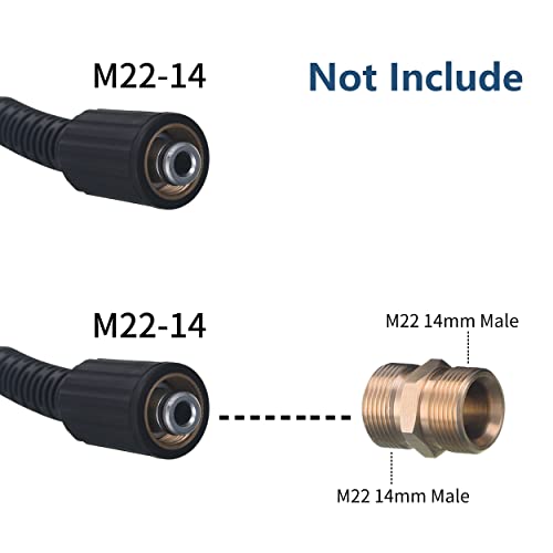 Tool Daily 6.5m High Pressure Washer Hose 3600 PSI