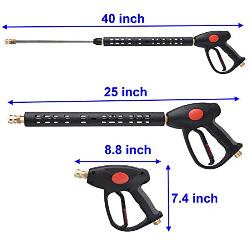 M Mingle Pressure Washer Gun with Extension Wand