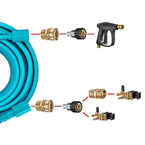 POHIR 15.2m Flexible Pressure Washer Hose