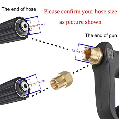 M Mingle Pressure Washer Gun with Extension Wand