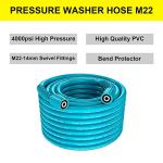 POHIR 15.2m Flexible Pressure Washer Hose