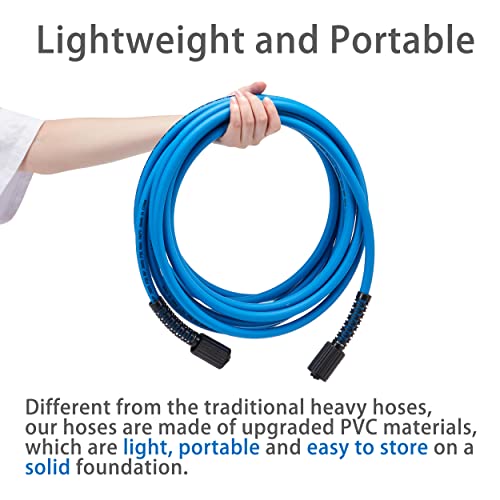 FIXFANS 25FT Pressure Washer Extension Hose