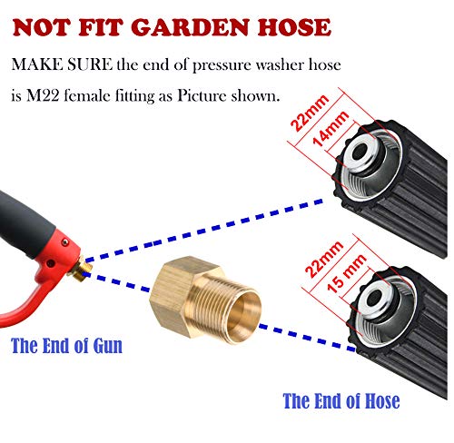 Tool Daily High-Pressure Washer Gun with Extension
