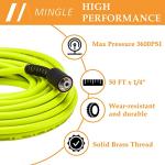 M MINGLE 1.5m High-Pressure Washer Hose