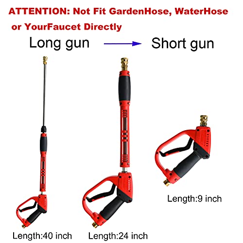 Tool Daily High-Pressure Washer Gun with Extension
