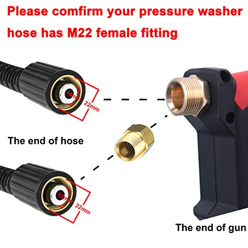 Tool Daily Pressure Washer Gun with Extension Wand