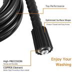 Fai 15M 1/4" High Pressure Washer Hose with Connector