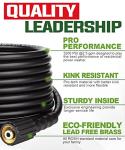 YAMATIC 50 FT Kink-Free Pressure Washer Hose