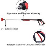 Tool Daily Pressure Washer Gun with Extension Wand