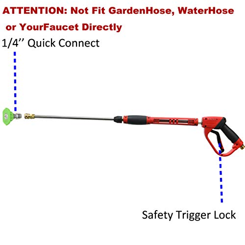 Tool Daily High-Pressure Washer Gun with Extension
