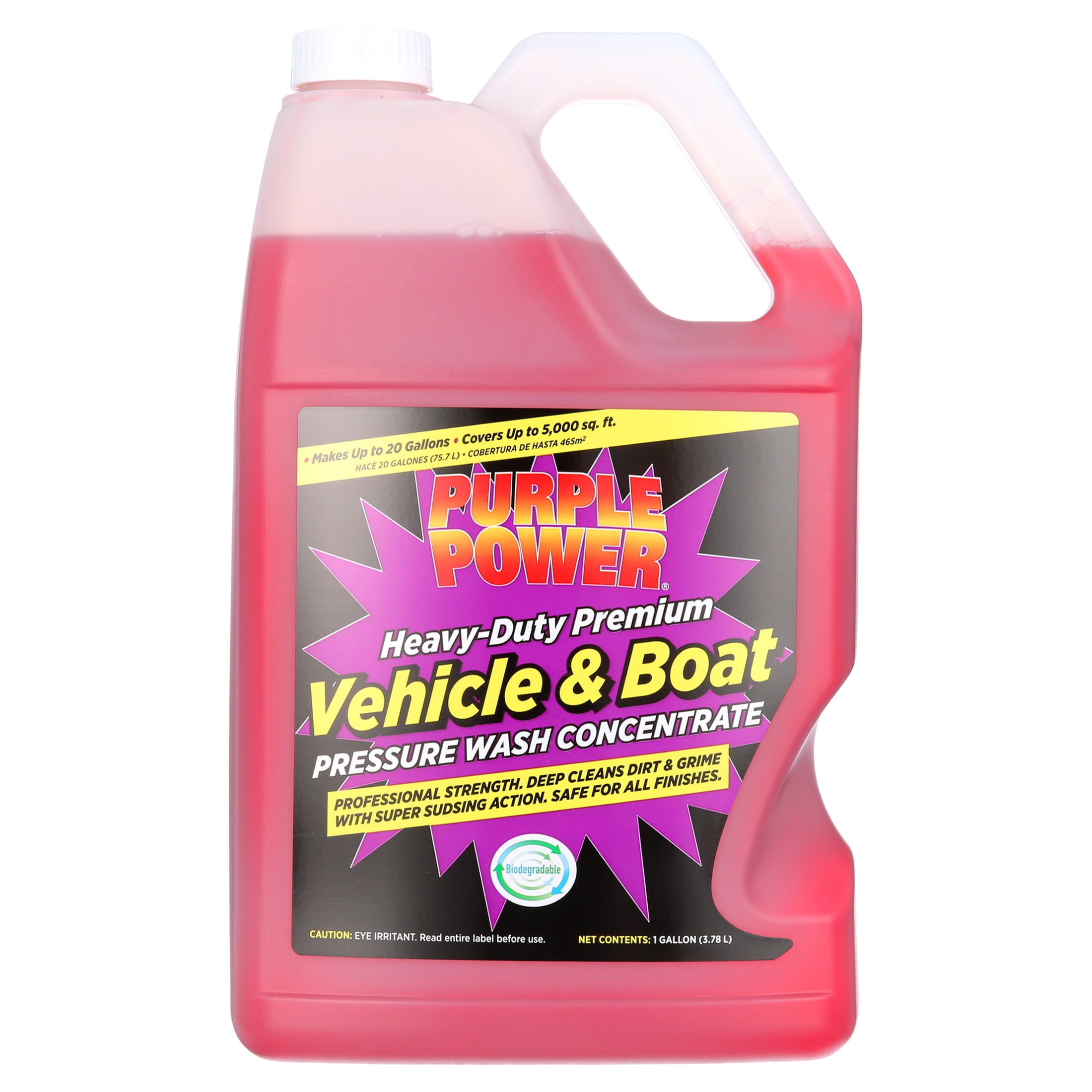 Purple Power Heavy-Duty Pressure Washer Fluid, 1 Gallon