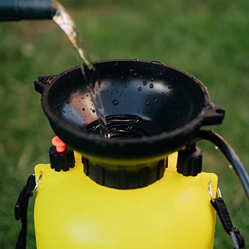 Portable 8L Pressure Sprayer with Brush and Lance