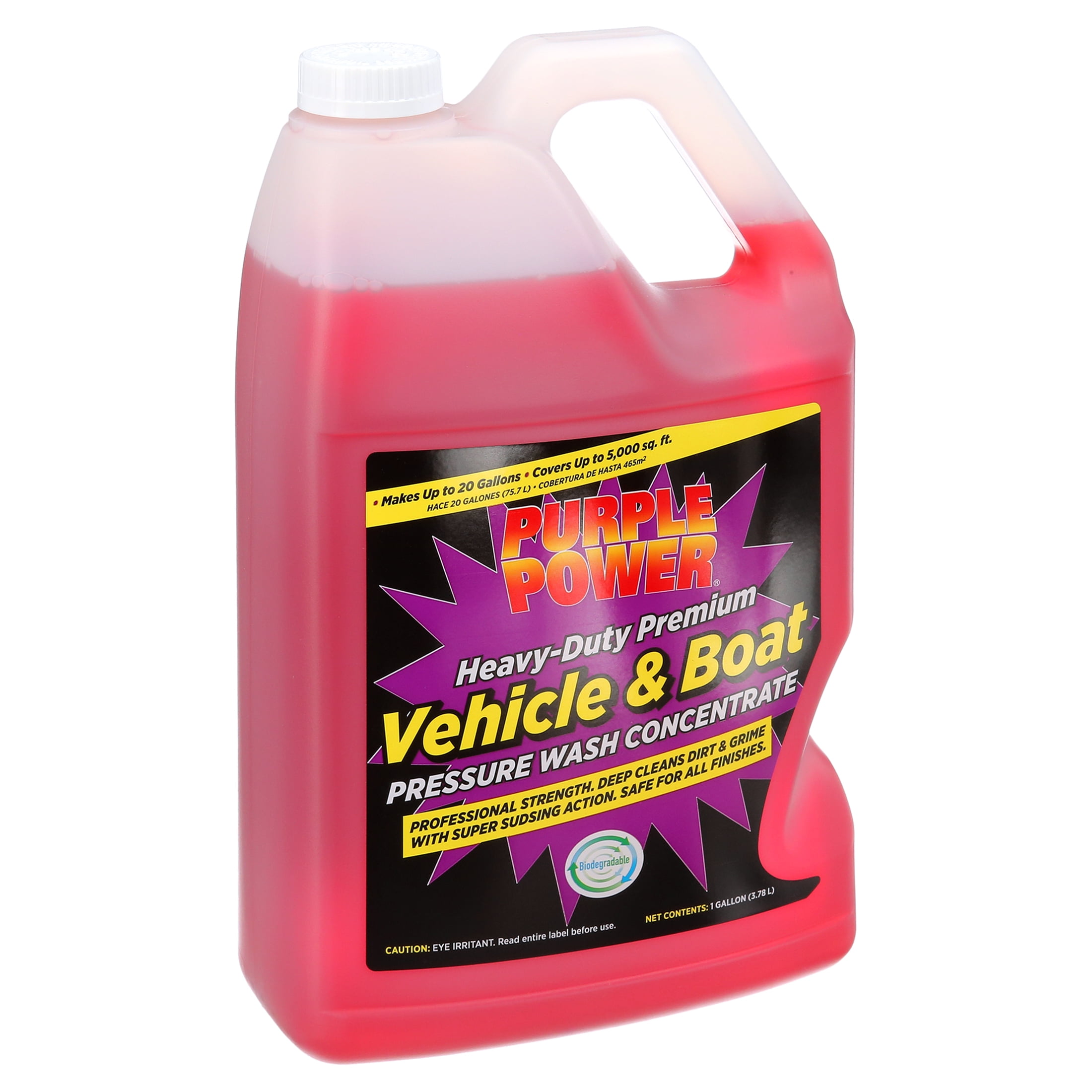 Purple Power Heavy-Duty Pressure Washer Fluid, 1 Gallon