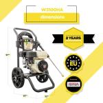 Honda Petrol Pressure Washer - 3100 PSI Portable Jet