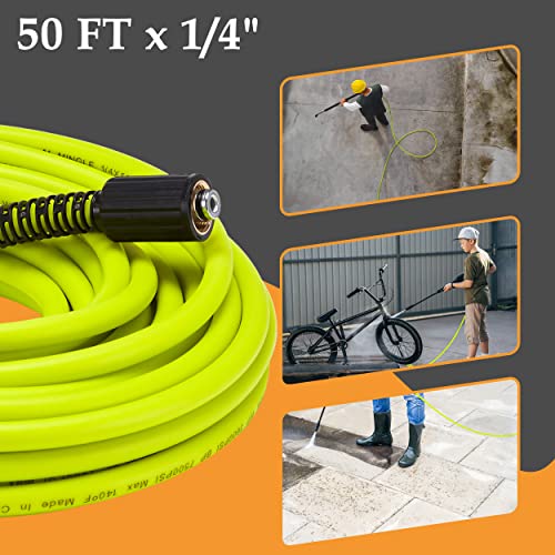 M MINGLE 1.5m Pressure Washer Hose with Connectors