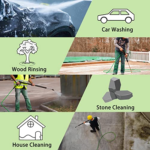 50 FT Pressure Washer Hose – 3600 PSI Kink Resistant