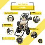 Honda Petrol Pressure Washer - 3100 PSI Portable Jet