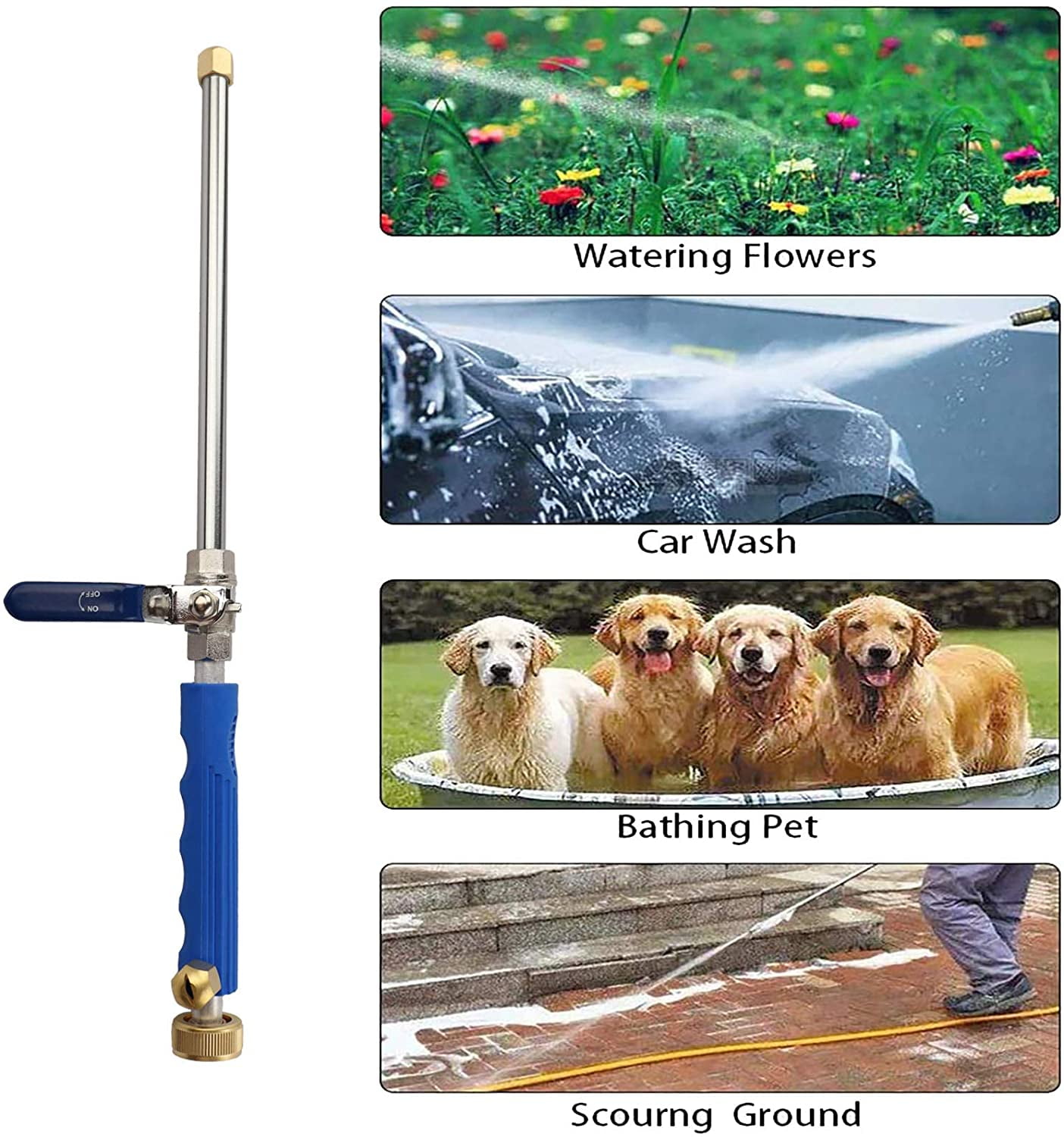 Heavy Duty Hydro Jet Power Washer Nozzle