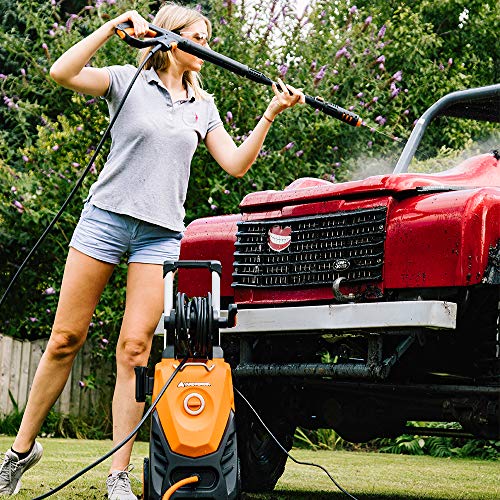Yard Force 2000W 150 Bar Pressure Washer with Accessories