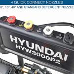 Hyundai 2800psi Petrol Pressure Washer with Nozzles