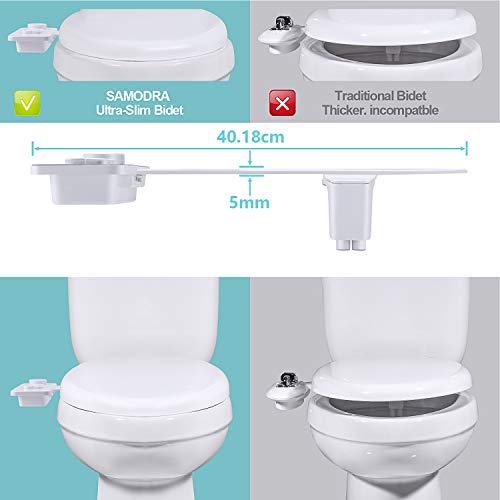 SAMODRA Non-Electric Cold Water Bidet Attachment