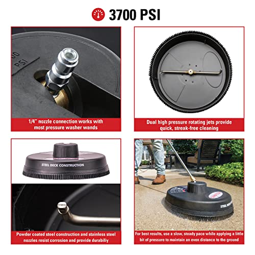 Simpson Cleaning 80165 Universal Scrubber for Pressure Washers