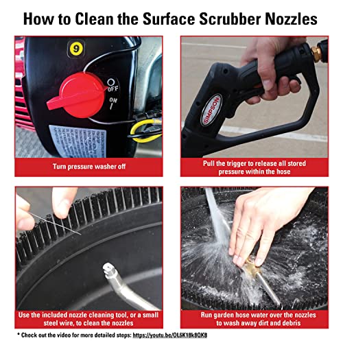 Simpson Cleaning 80165 Universal Scrubber for Pressure Washers