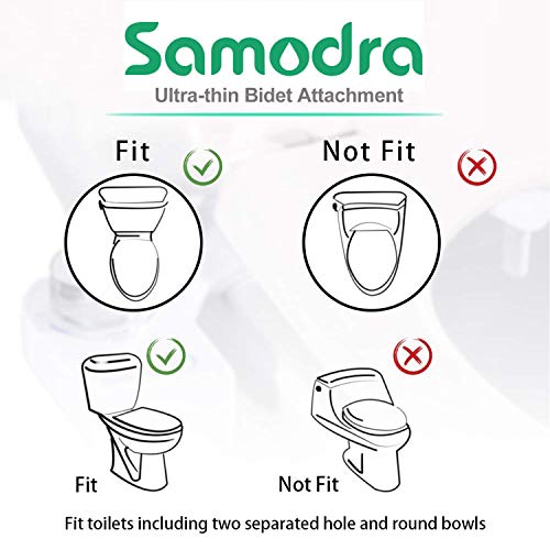 SAMODRA Non-Electric Cold Water Bidet Attachment