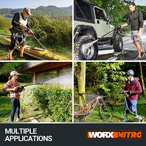 WORX Nitro HydroShot 20V Cordless Pressure Washer