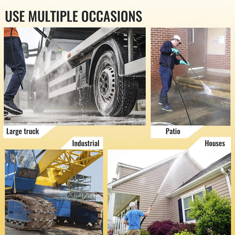 SurmountWay 3600 PSI Gas Pressure Washer for Cars