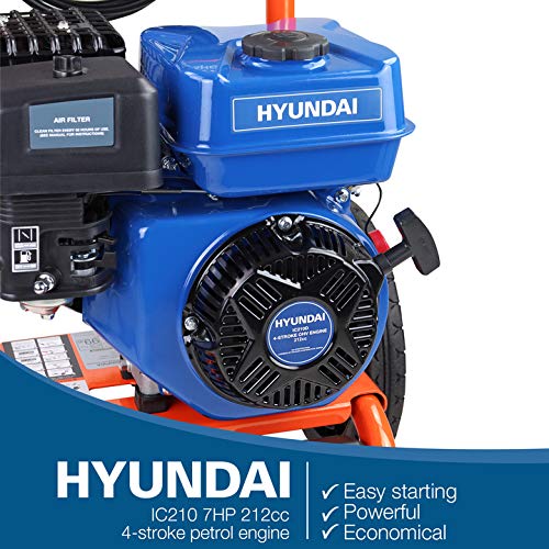 P1PE 3000psi Petrol Pressure Washer with 5 Nozzles