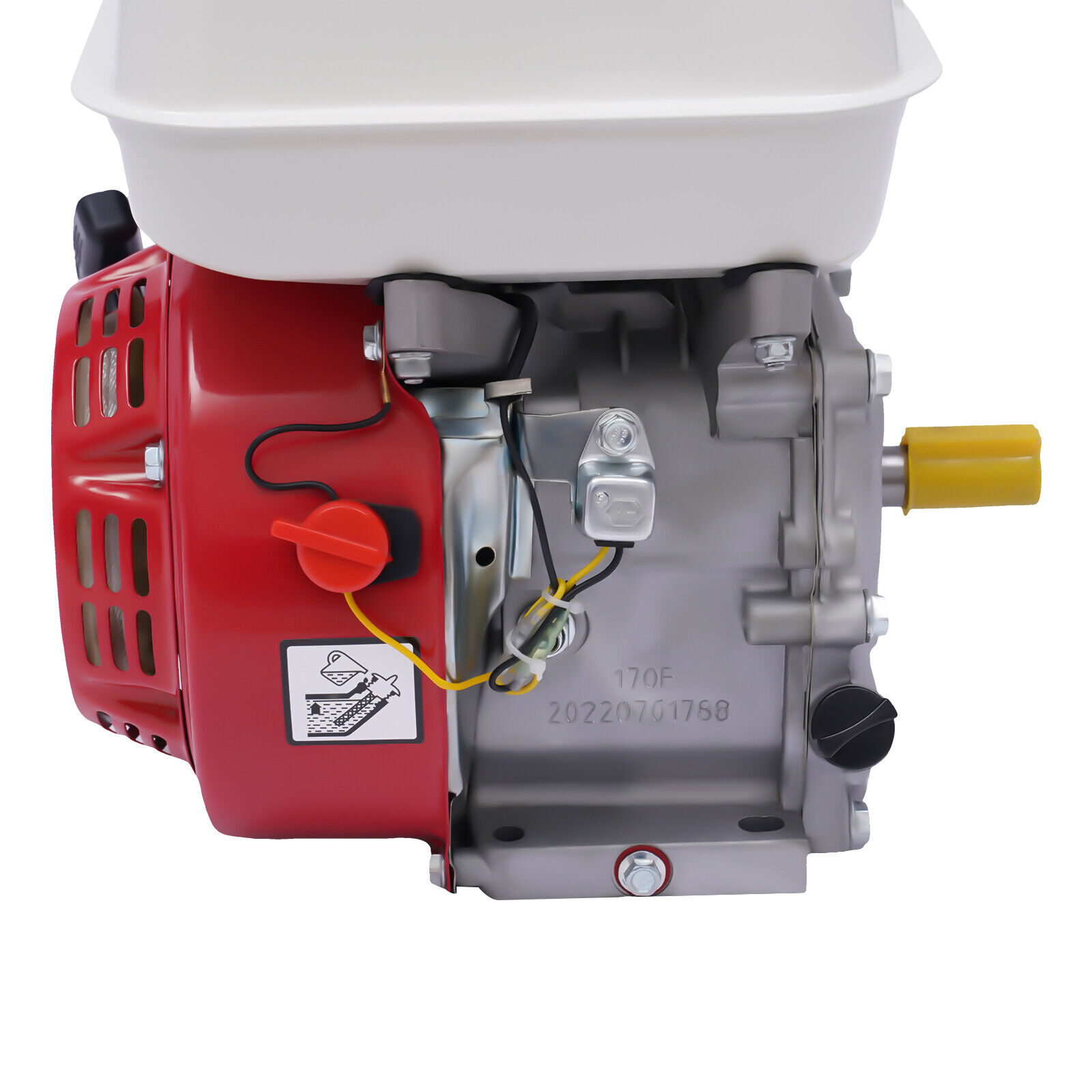 7.5HP Gas Engine Rotavator Pressure Washer 5100W