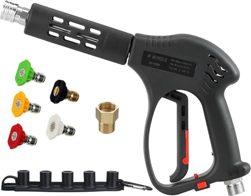 M MINGLE 5000 PSI Pressure Washer Gun with Nozzles