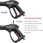 M MINGLE 5000 PSI Pressure Washer Spray Gun