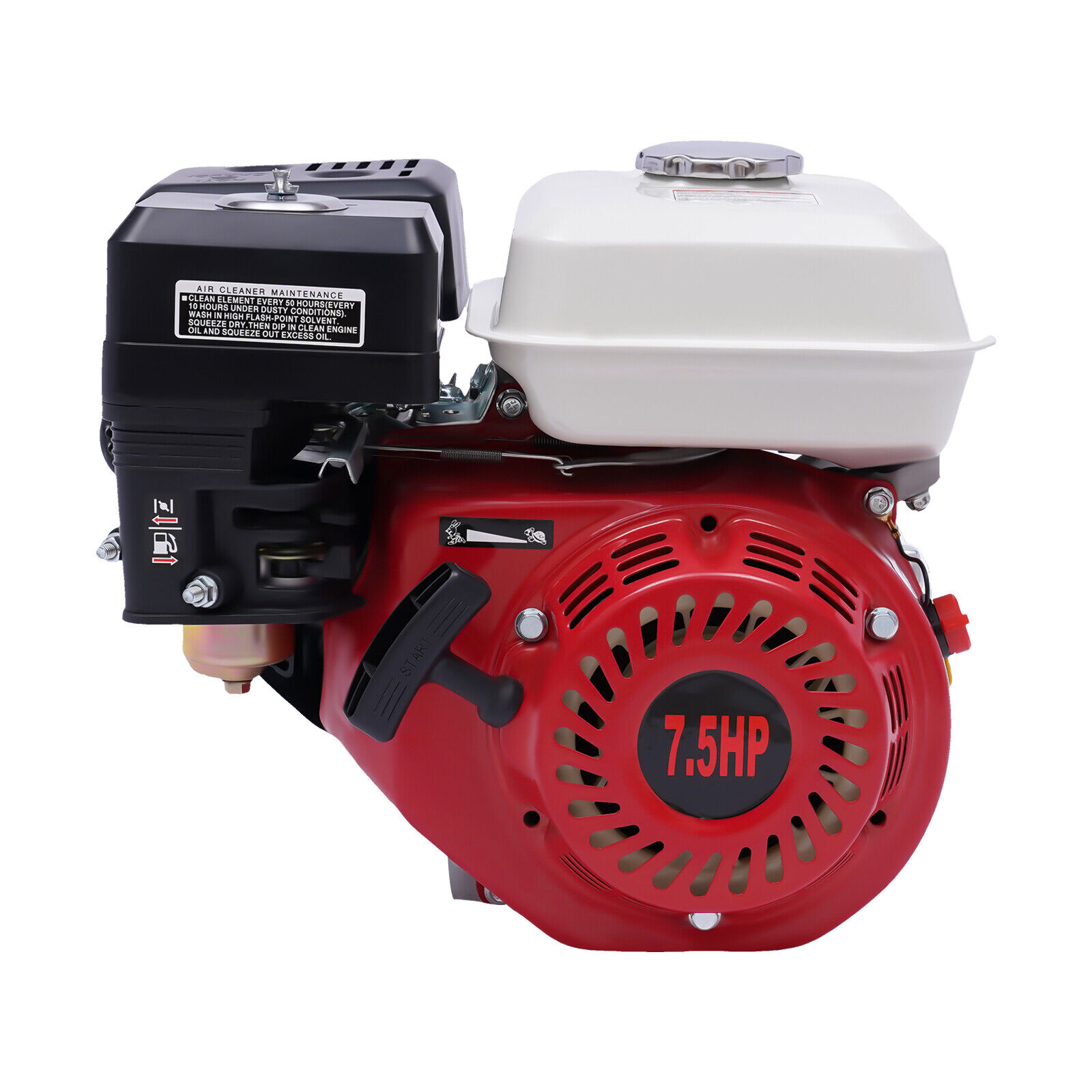 7.5HP Gas Engine Rotavator Pressure Washer 5100W