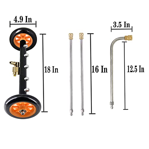 18-Inch Dual Function Water Broom for Pressure Washer