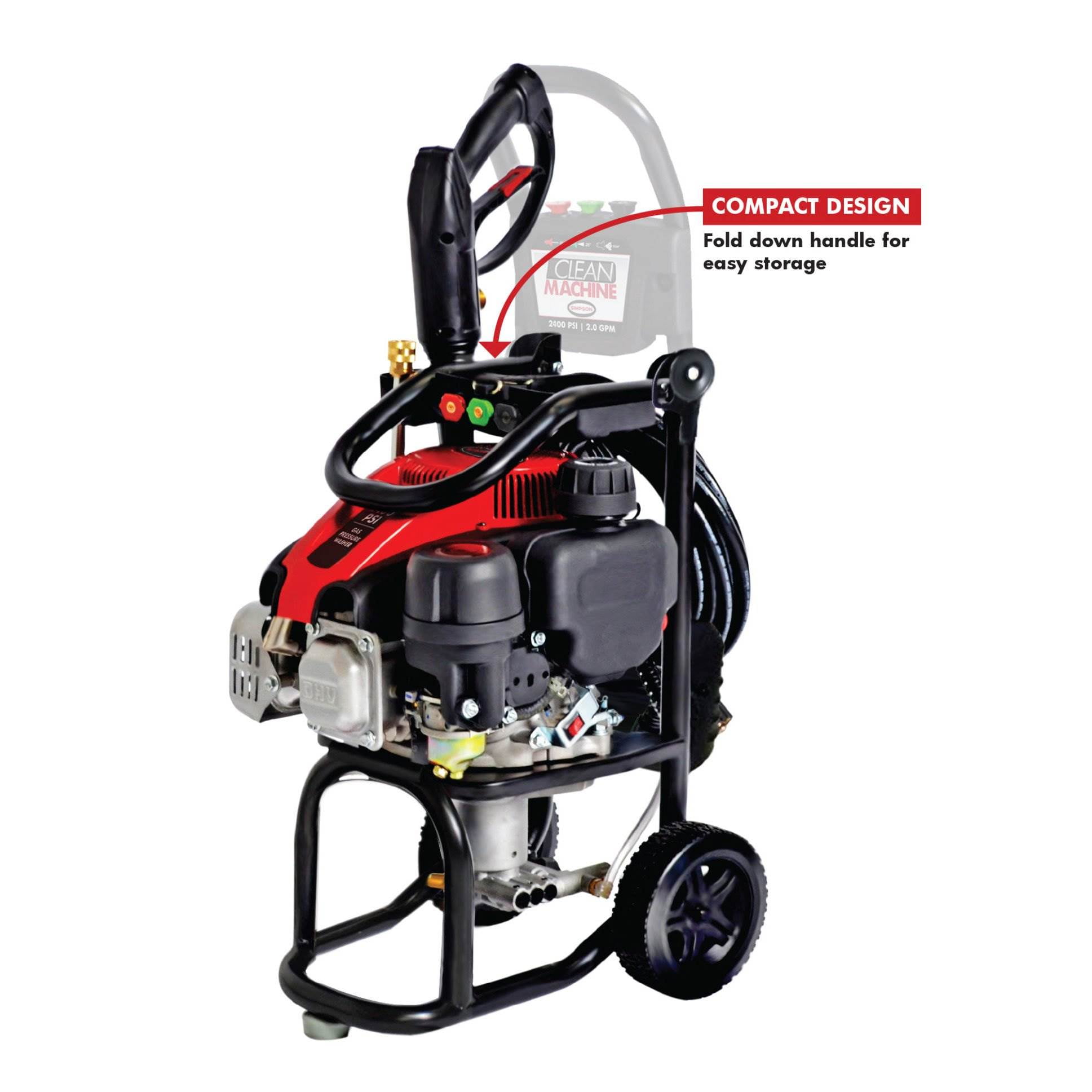 Simpson Clean Machine 2400 PSI Gas Pressure Washer
