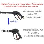 M MINGLE 5000 PSI Pressure Washer Spray Gun