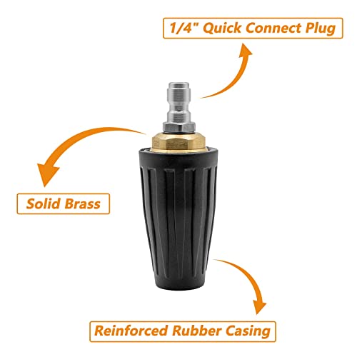 3600 PSI Rotating Turbo Nozzle for Pressure Washers