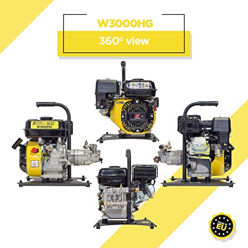3000 PSI Petrol Pressure Washer - Lightweight & Powerful