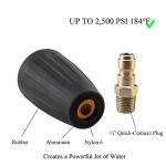 Tool Daily Quick Connect Turbo Nozzle for Pressure Washers