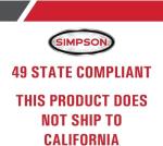 SIMPSON PowerShot 4400 PSI Gas Pressure Washer