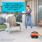 BLACK+DECKER 1,600 PSI Electric Pressure Washer