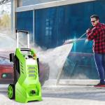 1800W Electric Pressure Washer with 4 Nozzles