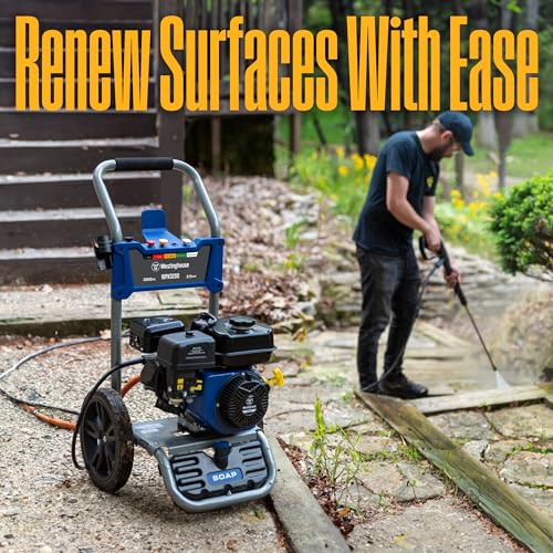 Westinghouse 3200 PSI Gas Pressure Washer with Soap Tank