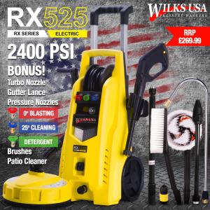Wilks-USA 2400PSI Electric Pressure Washer with Cleaner