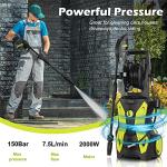 2000W Electric Pressure Washer with Accessories