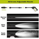 Stream Electric Pressure Washer 1650W with Adjustable Nozzle