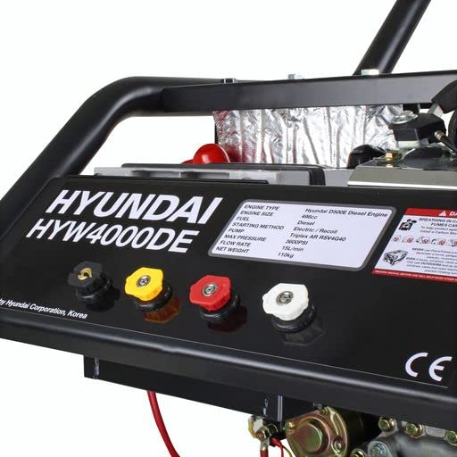 Hyundai HYW4000DE Diesel Pressure Washer 4000psi